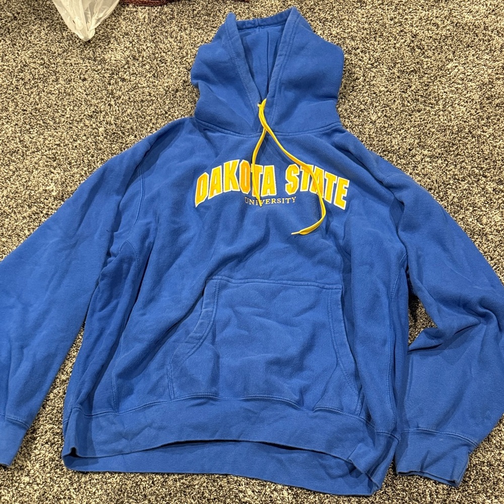 Blue Dakota State University Men's Hoodie